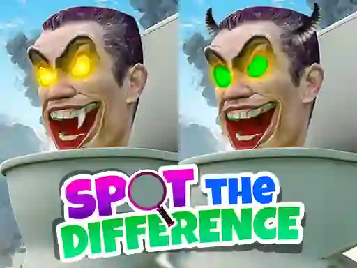 Skibidi Toilet Spot the Difference — δωρεάν online παιχνίδι