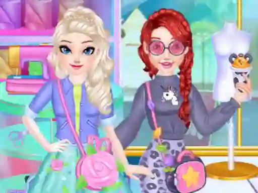 Fashion Princess Sewing Clothes — δωρεάν online παιχνίδι