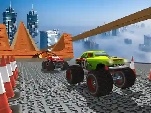 Monster Truck Ramp — δωρεάν online παιχνίδι