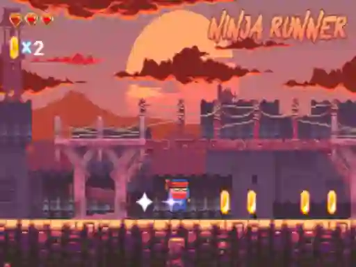 Ninja Runner — δωρεάν online παιχνίδι