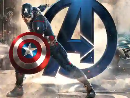 Captain American Jigsaw Puzzle — δωρεάν online παιχνίδι