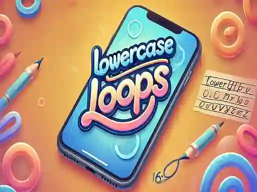 Lowercase Loops — δωρεάν online παιχνίδι