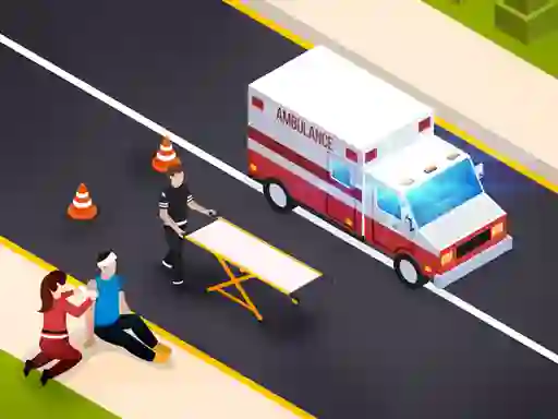 Ambulance Simulator — δωρεάν online παιχνίδι