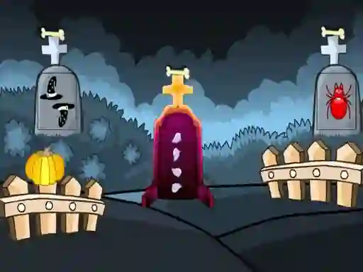 Halloween Scary Cemetery Escape — δωρεάν online παιχνίδι