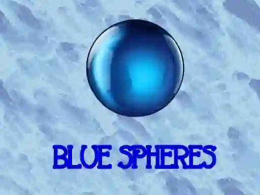 Blue spheres — δωρεάν online παιχνίδι