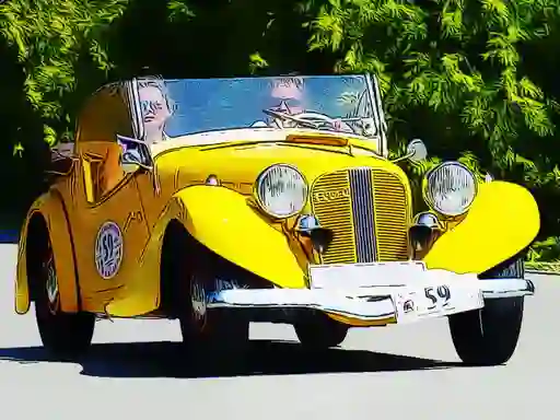 Old Cars Puzzle — δωρεάν online παιχνίδι