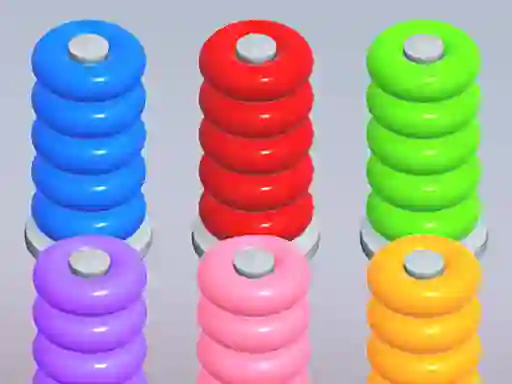 Color Ring Sort — δωρεάν online παιχνίδι