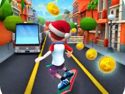 Subway Run Rush — δωρεάν online παιχνίδι