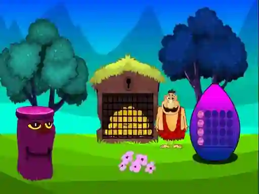 Caveman Treasure Escape — δωρεάν online παιχνίδι