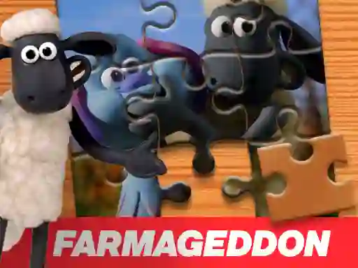  A Shaun the Sheep Movie Farmageddon Jigsaw Puzzle — δωρεάν online παιχνίδι