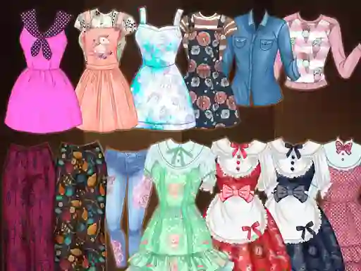 Kawaii High School Fashion — δωρεάν online παιχνίδι