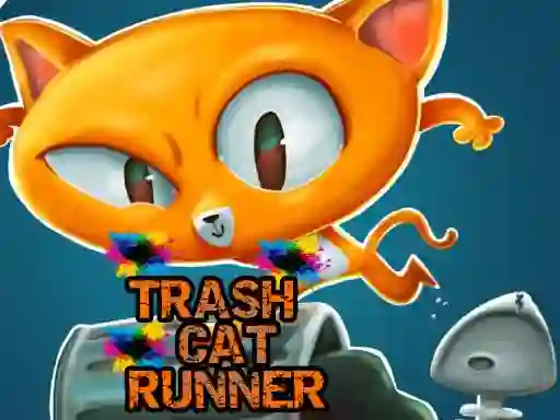 Trash Cat Runner — δωρεάν online παιχνίδι