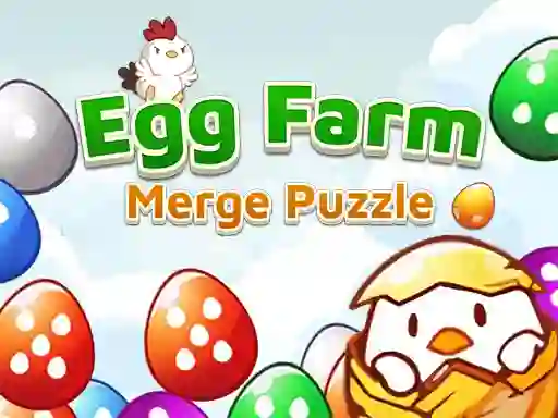 Egg Farm Merge Puzzle — δωρεάν online παιχνίδι