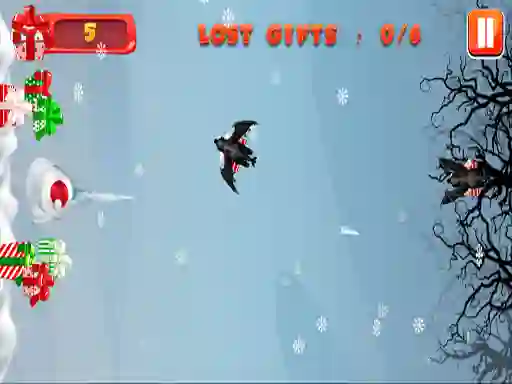 Protect Gifts from Giant Bats — δωρεάν online παιχνίδι