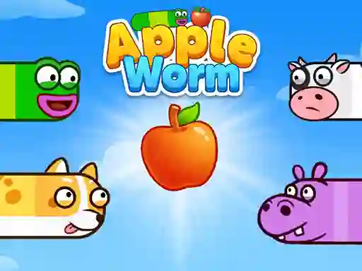 Apple Worm — δωρεάν online παιχνίδι