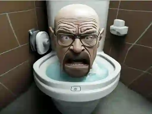 Funny Skibidi Toilet Face — δωρεάν online παιχνίδι