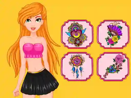 Princess Tattoo Artist — δωρεάν online παιχνίδι