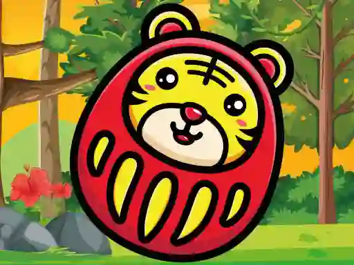 Daruma Tiger Run — δωρεάν online παιχνίδι