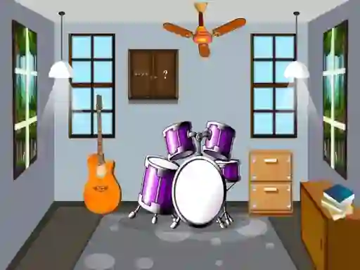 Musician House Escape — δωρεάν online παιχνίδι