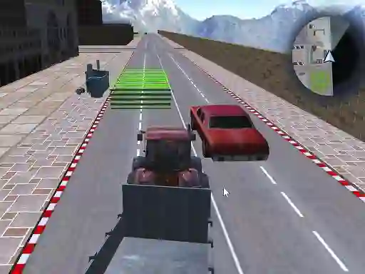 Tractor Driving Garbage collect — δωρεάν online παιχνίδι