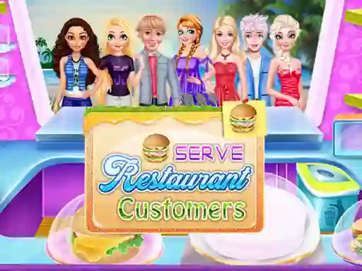 Serve Restaurant Customers — δωρεάν online παιχνίδι