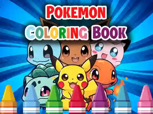 Pokemon Coloring Book — δωρεάν online παιχνίδι