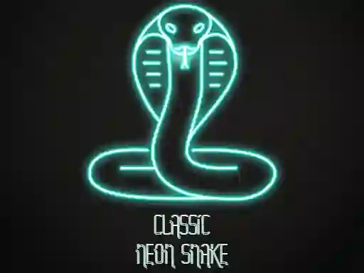 Classic Neon Snake — δωρεάν online παιχνίδι