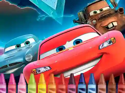 McQueen Coloring — δωρεάν online παιχνίδι