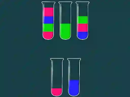Water Sorting Color in the bottle — δωρεάν online παιχνίδι