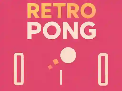 Retro Pong — δωρεάν online παιχνίδι
