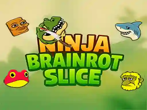 Ninja brainrot Slice — δωρεάν online παιχνίδι