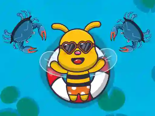 Swimming Bee — δωρεάν online παιχνίδι