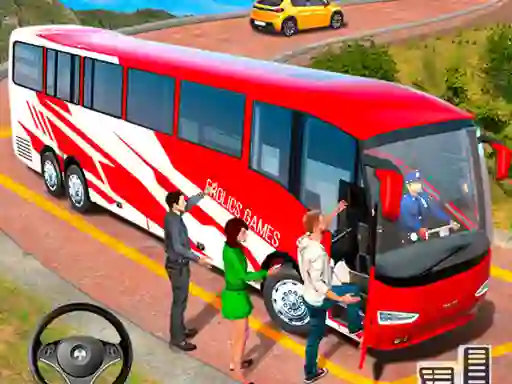Modern Bus Simulator New Parking Games — δωρεάν online παιχνίδι