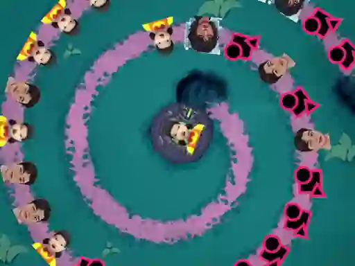 Squid Game Bubble Shooter — δωρεάν online παιχνίδι