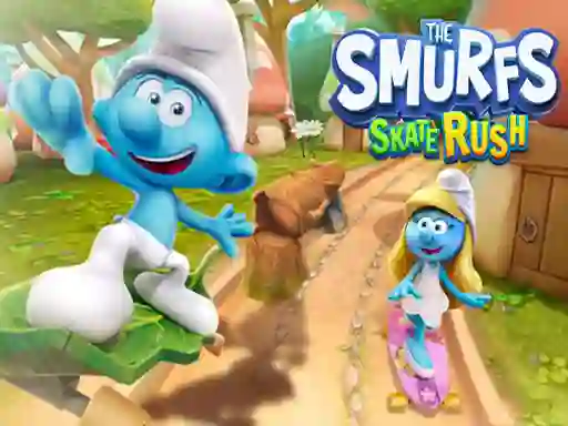 The Smufrs Skate Rush — δωρεάν online παιχνίδι