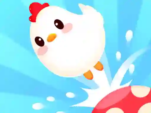 Crazy Chicken Jump — δωρεάν online παιχνίδι