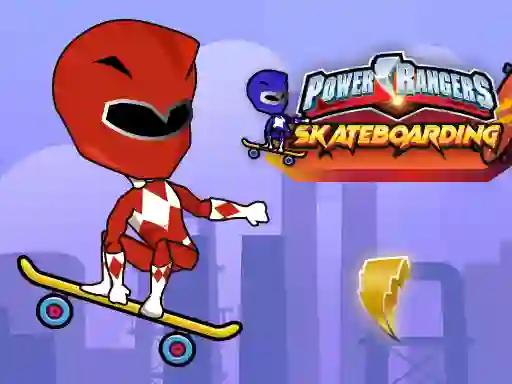 Power Rangers Skateboading — δωρεάν online παιχνίδι