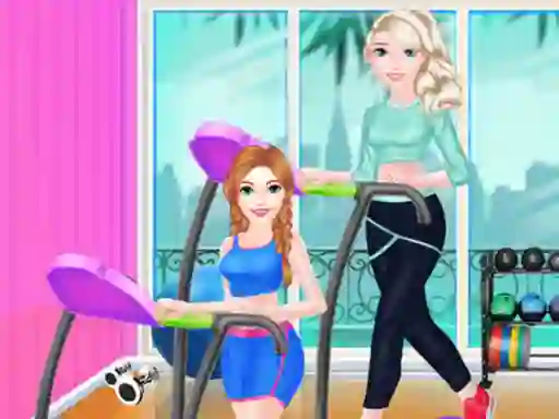 Friends Fat To Fit Day — δωρεάν online παιχνίδι