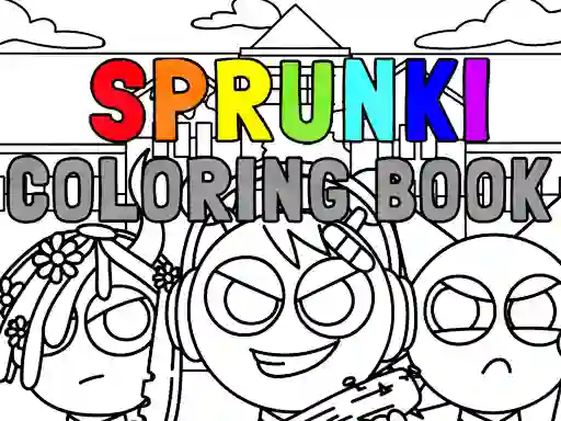 Sprunki Coloring Book — δωρεάν online παιχνίδι