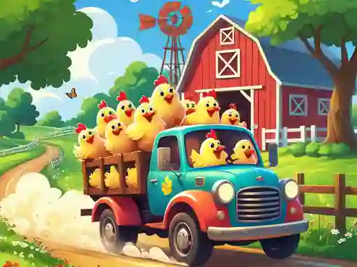 CluckNRun — δωρεάν online παιχνίδι