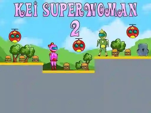 Kei Superwoman 2 — δωρεάν online παιχνίδι