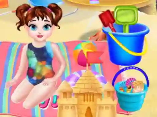 Baby Taylor At Beach — δωρεάν online παιχνίδι