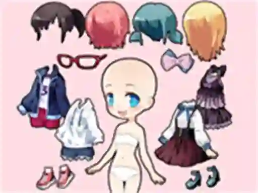 Chibi Anime Princess Doll — δωρεάν online παιχνίδι