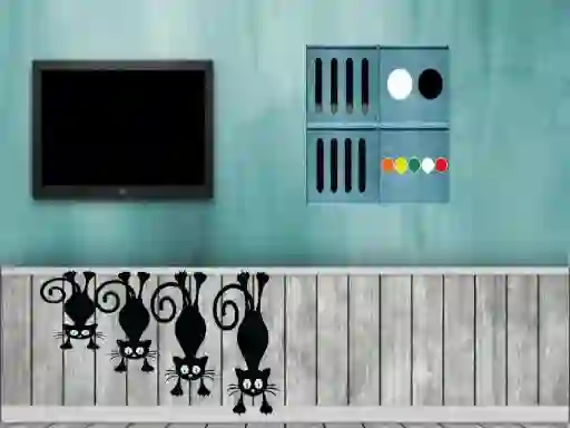 Kitty House Escape — δωρεάν online παιχνίδι