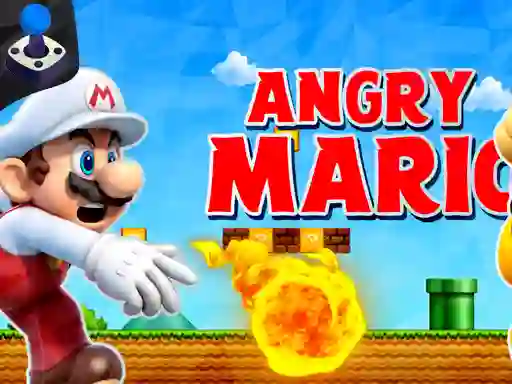 Angry Mario — δωρεάν online παιχνίδι