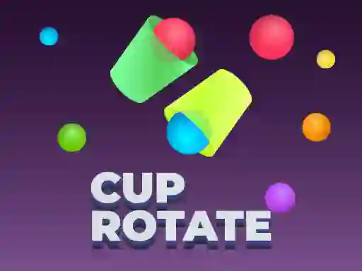 Cup Rotate Falling Balls — δωρεάν online παιχνίδι