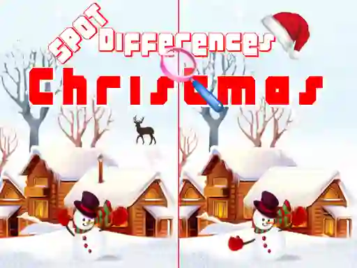 Christmas 2020 Spot Differences — δωρεάν online παιχνίδι