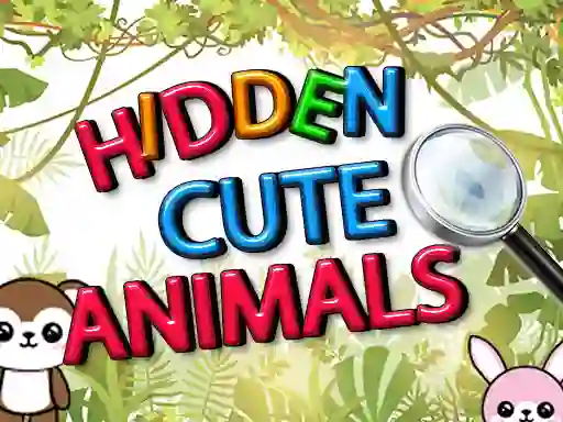 Hidden Cute Animals — δωρεάν online παιχνίδι