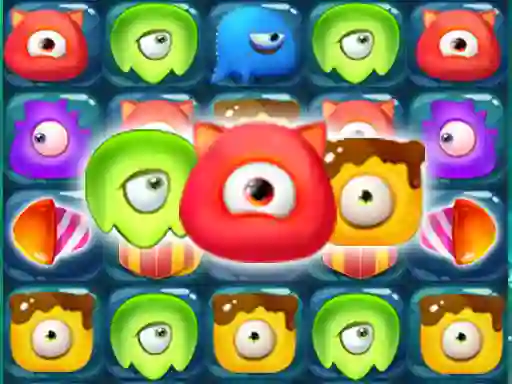 Monster Candy Crush — δωρεάν online παιχνίδι