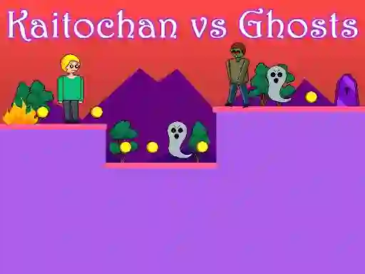 Kaitochan vs Ghosts — δωρεάν online παιχνίδι